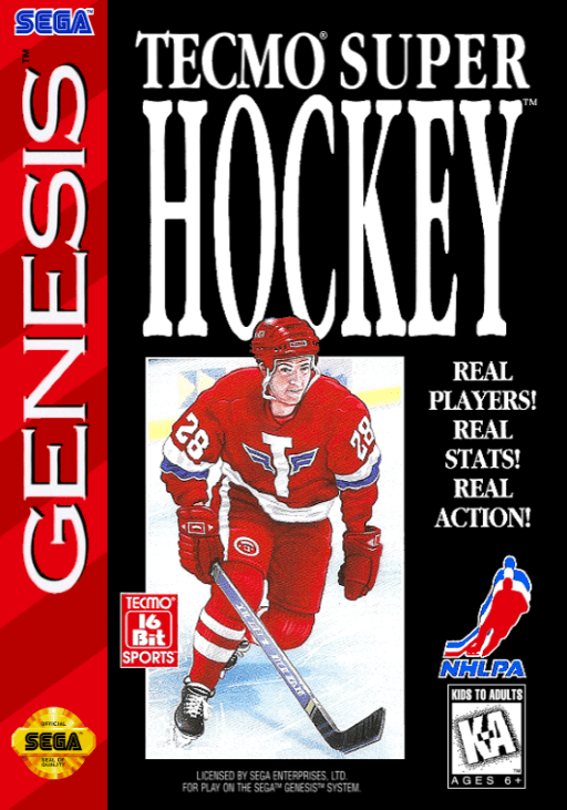 Tecmo Super Hockey — обложка