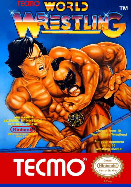 Tecmo World Wrestling — обложка