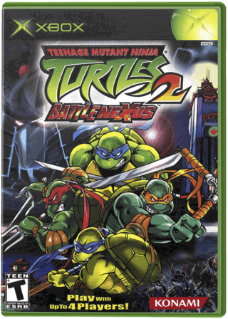 Teenage Mutant Ninja Turtles 2: Battle Nexus — обложка