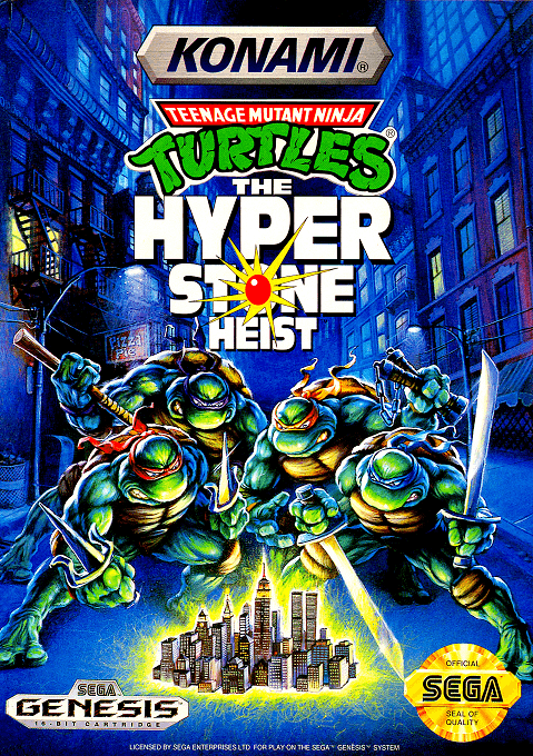 Teenage Mutant Ninja Turtles: The Hyperstone Heist — обложка