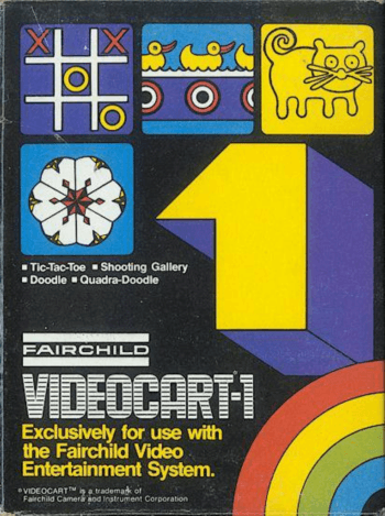 Tic-Tac-Toe, Shooting Gallery, Doodle, Quadra-Doodle