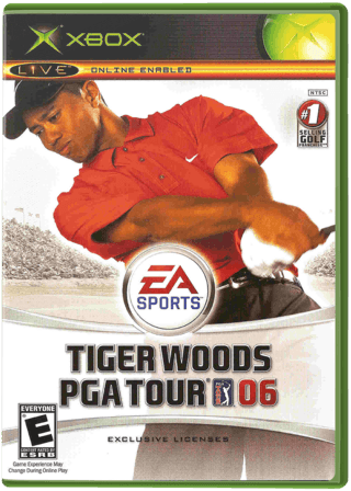 Tiger Woods PGA Tour 06 — обложка