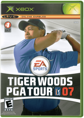 Tiger Woods PGA Tour 07 — обложка
