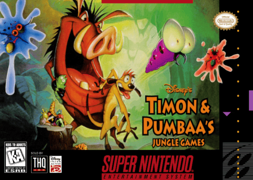 Timon & Pumbaa's Jungle Games — обложка