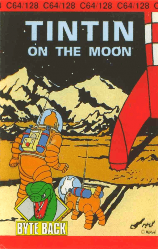 Tintin on the Moon — обложка
