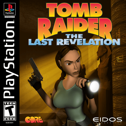 Tomb Raider: The Last Revelation — обложка
