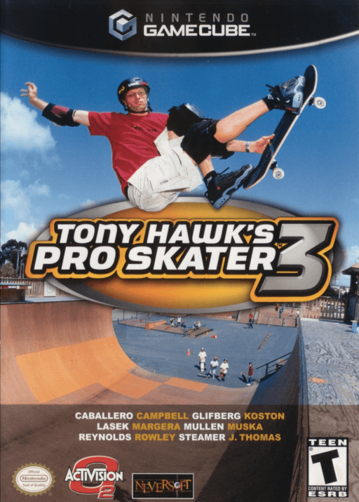 Tony Hawk's Pro Skater 3 — обложка