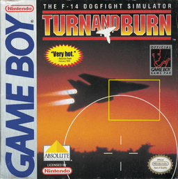 Turn and Burn: The F-14 Dogfight Simulator — обложка