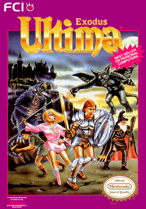 Ultima: Exodus — обложка