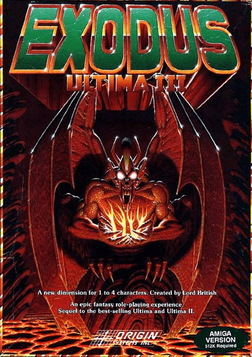 Ultima III: Exodus — обложка