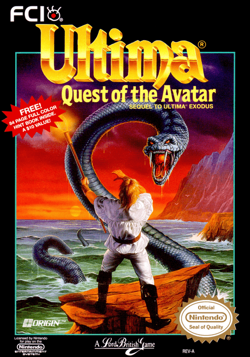 Ultima: Quest of the Avatar — обложка
