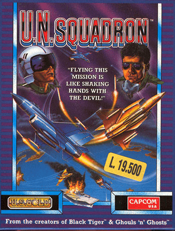 UN Squadron — обложка