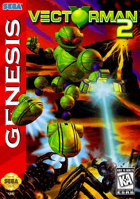Vectorman 2 — обложка