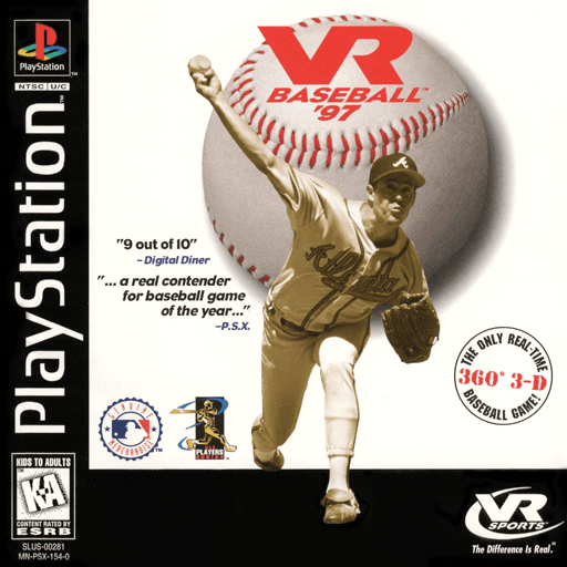VR Baseball '97 — обложка
