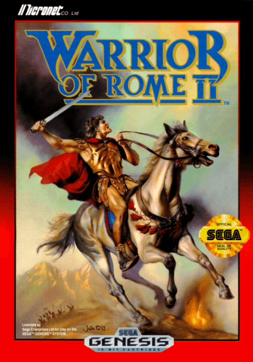 Warrior of Rome II — обложка