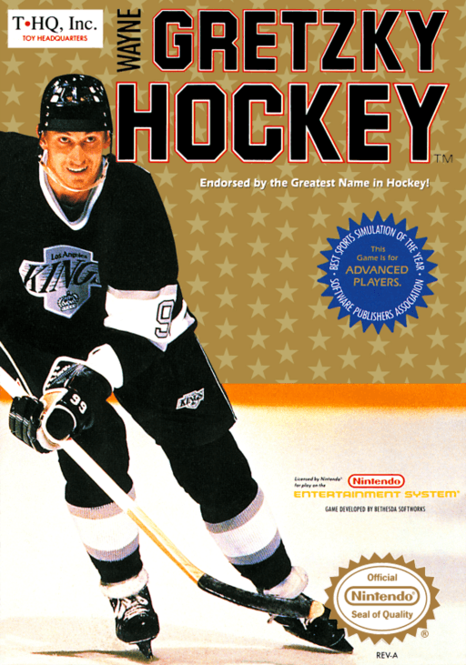 Wayne Gretzky Hockey — обложка