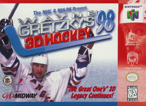 Wayne Gretzky's 3D Hockey '98 — обложка