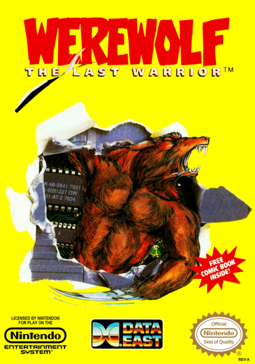 Werewolf: The Last Warrior — обложка